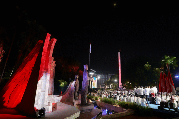 1.500 Umat Ikuti Doa Kebangsaan di Tugu Proklamasi: Simbol Persatuan Lintas Agama
