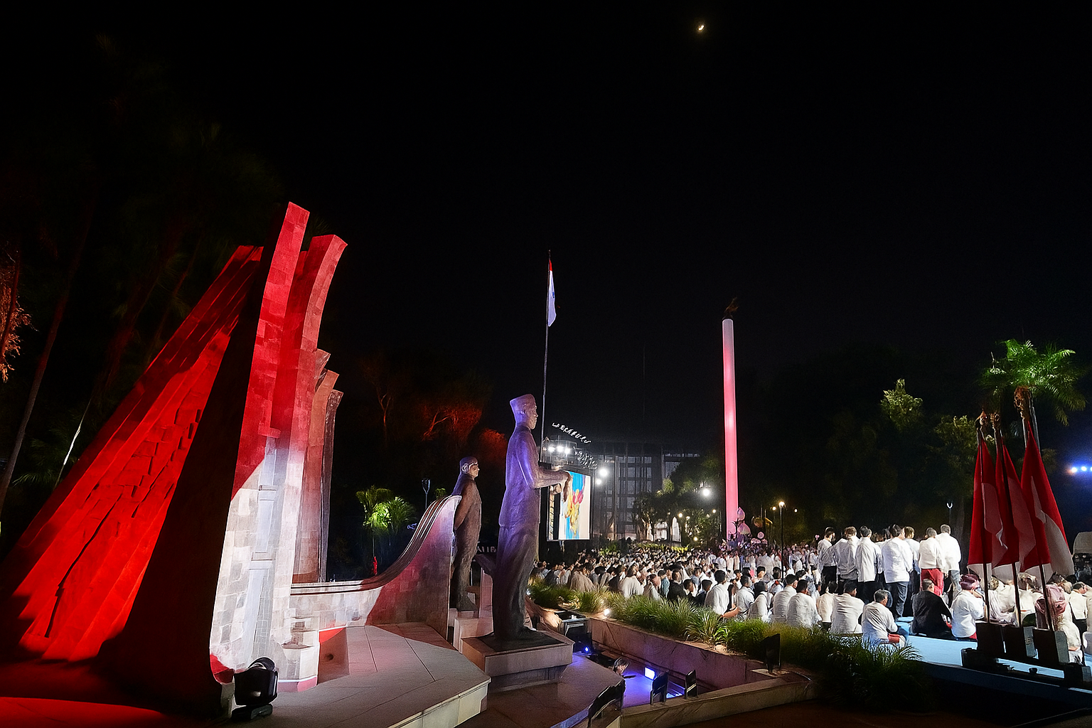 1.500 Umat Ikuti Doa Kebangsaan di Tugu Proklamasi: Simbol Persatuan Lintas Agama