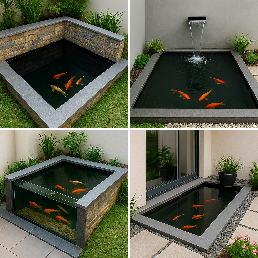 Temukan inspirasi model kolam ikan minimalis ukuran 1 meter yang cocok untuk rumah kecil dan modern. Dapatkan ide desain, material terbaik, serta tips perawatan agar tetap cantik dan sehat.